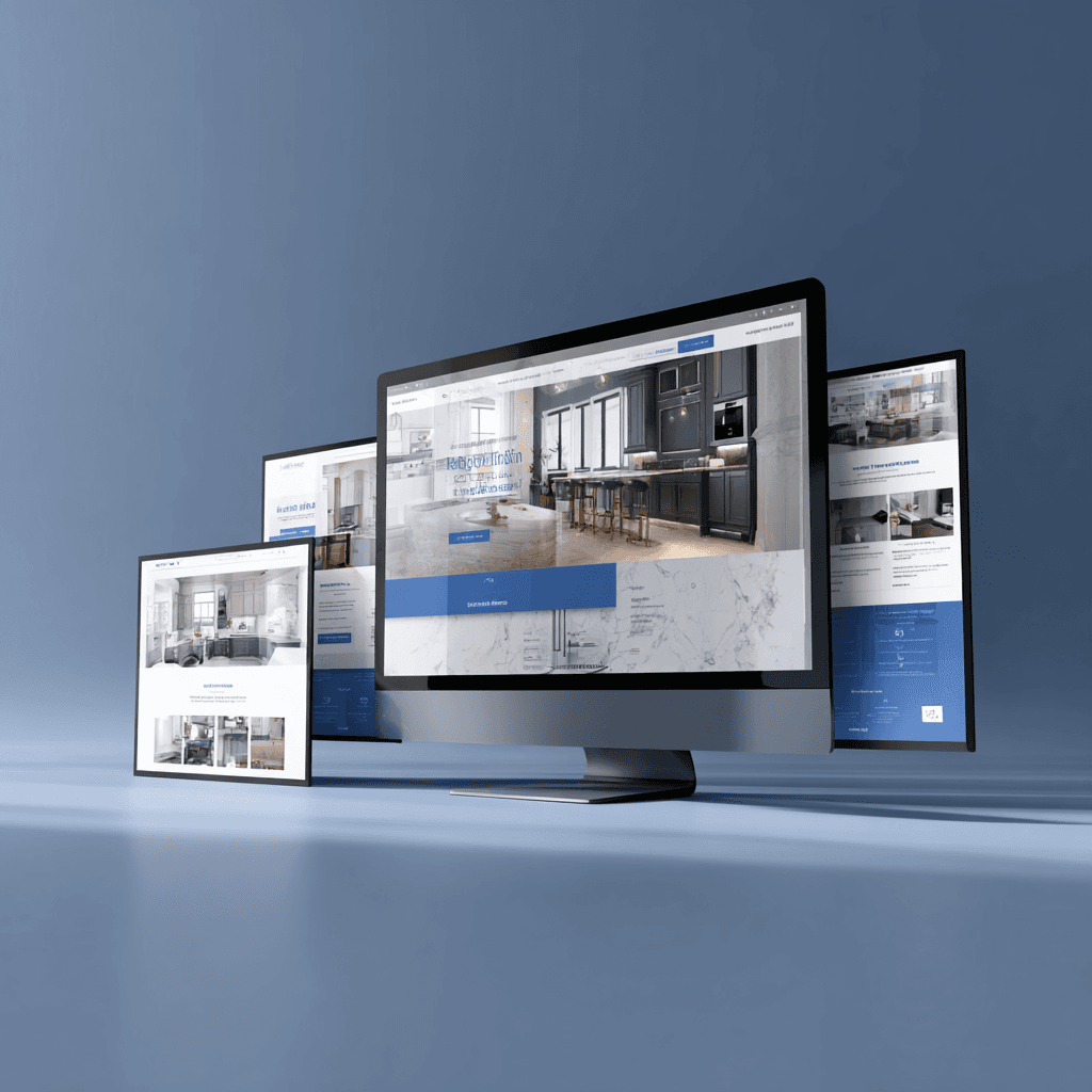 Custom contractor website preview